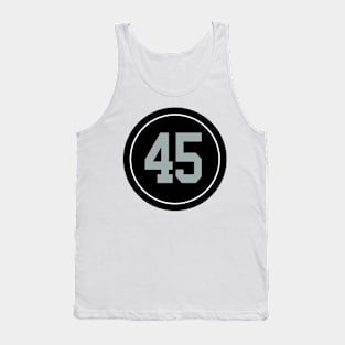 The Alec Ingold Number 45 Jersey Las Vegas Raiders Tank Top